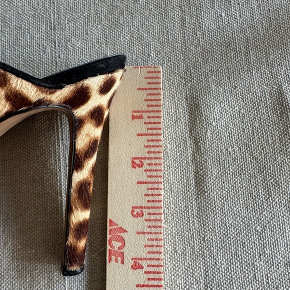 Jessica Simpson Leopard Print Heels - Picture 7 of 8